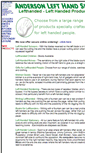 Mobile Screenshot of andersonlefthandside.com.au