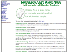 Tablet Screenshot of andersonlefthandside.com.au